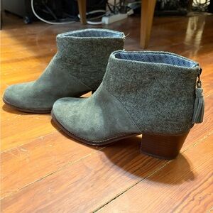 Stylish Gray Ankle Boots
